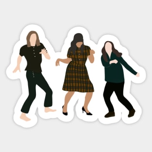 Klaus, Allison, and Vanya Dancing Sticker